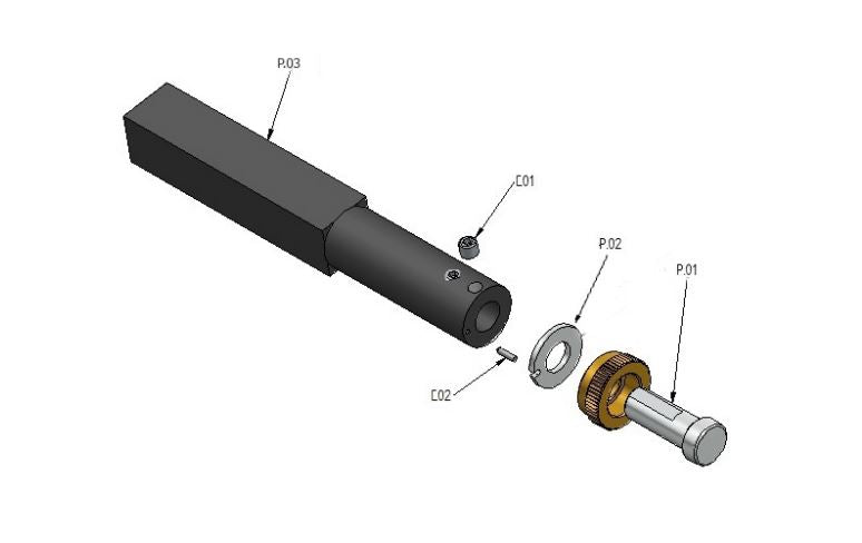 INTEGI FORM KNURLING M19 (Shank Height = 25mm)