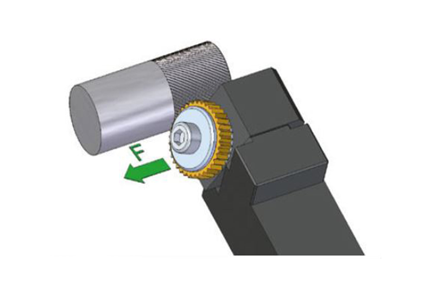 INTEGI CUT KNURLING MFS 21 (Shank Height = 25mm)