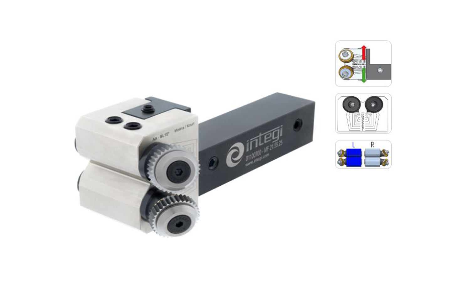 INTEGI CUT KNURLING MF 21 (Shank Height = 25mm)