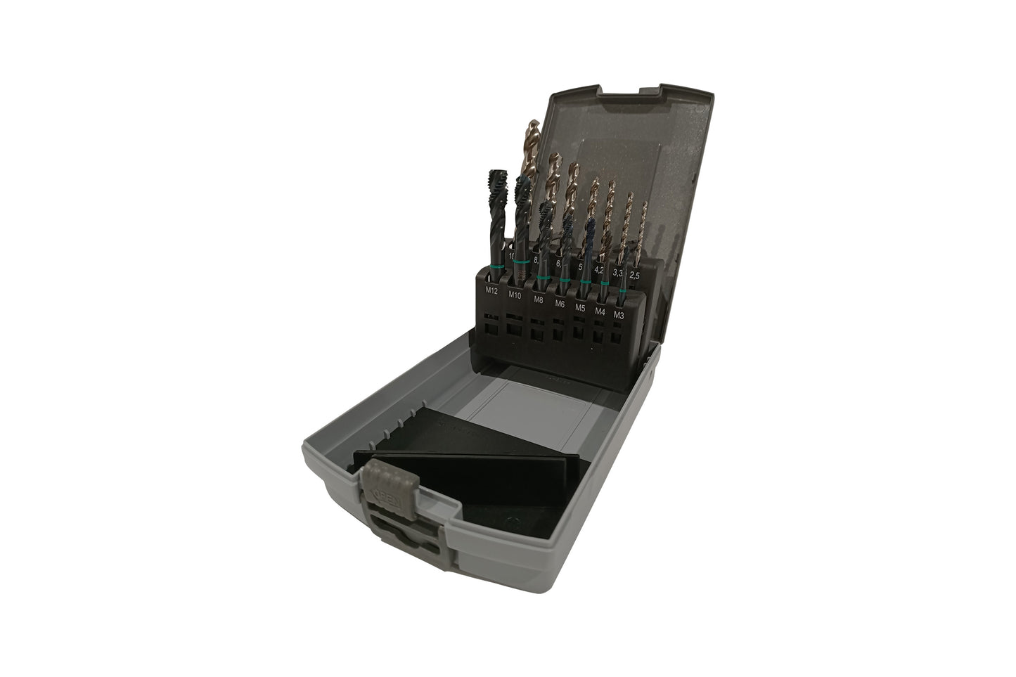 SPIRAL TAP AND DRILL SET (M3-M12 HSSE)