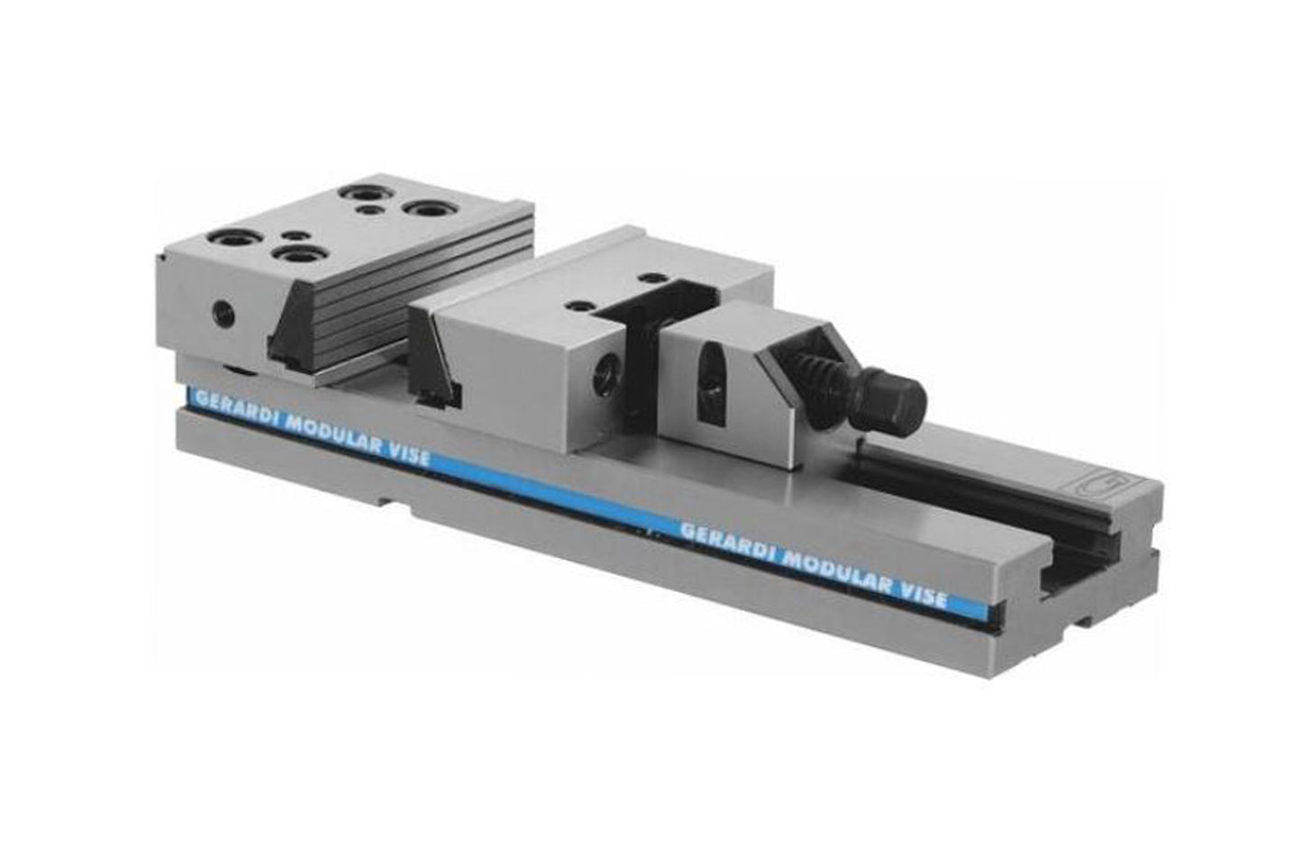 Gerardi Standard Precision Modular Vice with Solid Guided Movable Jaw (Width = 175mm, Opening = 400mm)