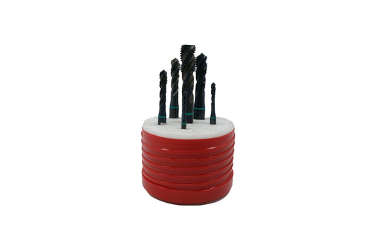 M3-M12 HSSE SPIRAL TAP SET - ALL MATERIALS (M3,M4,M6,M8,M10,M12)