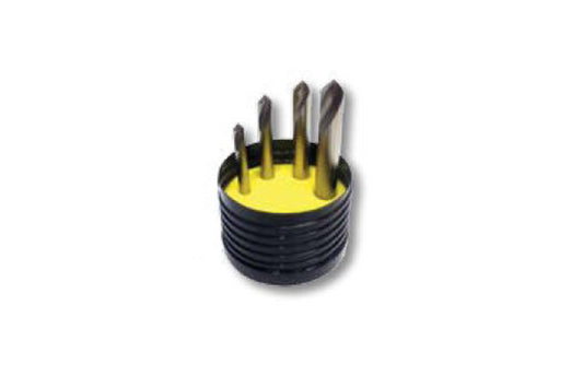 90 DEGREE HSS SPOT DRILL SET - 6-12mm (4pcs)